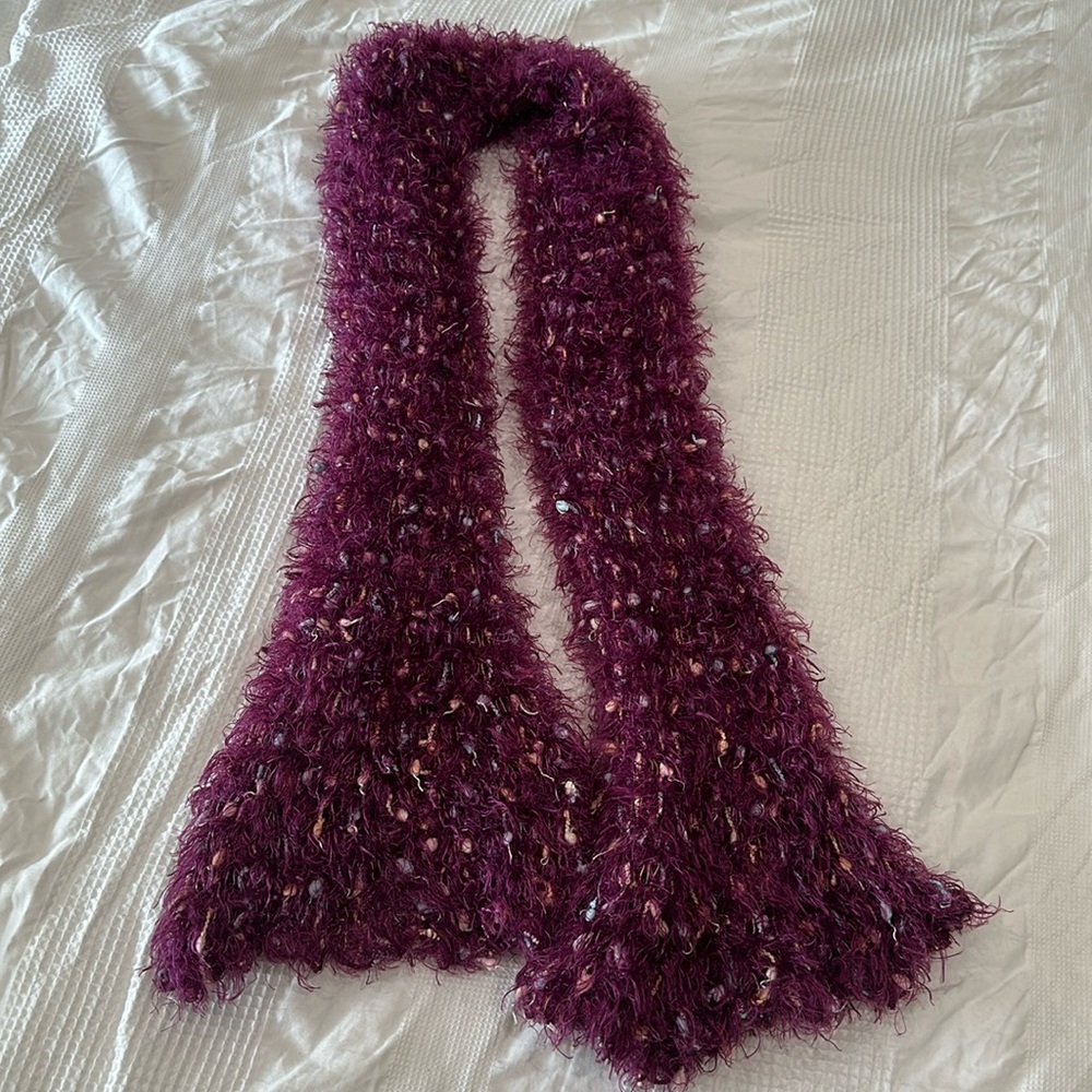 Fuzzy scarf